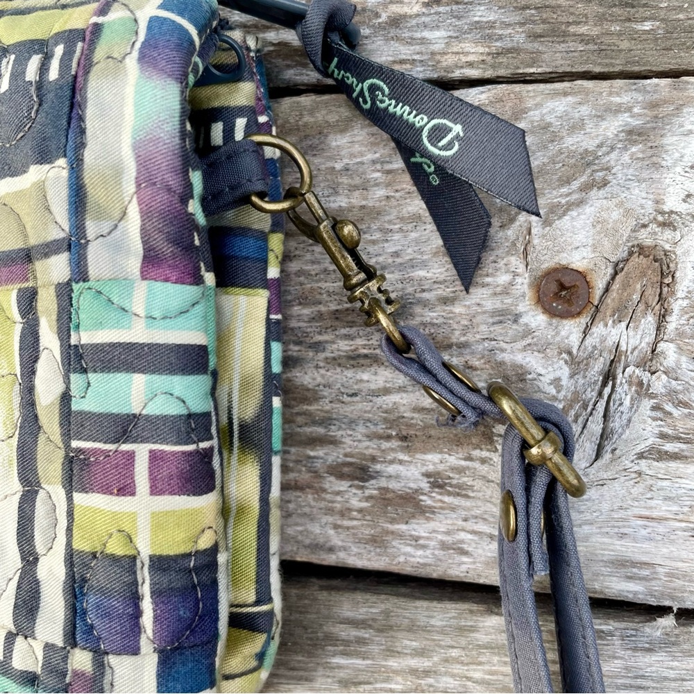 Donna Sharp Quilted Abstract Print Multi Compartm… - image 5